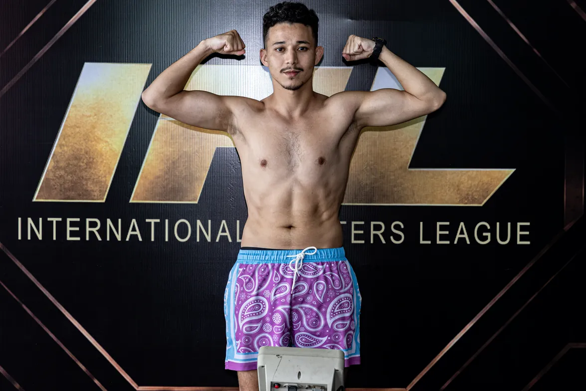 Abdelhamid Talbi ในวันชั่งน้ำหนัก