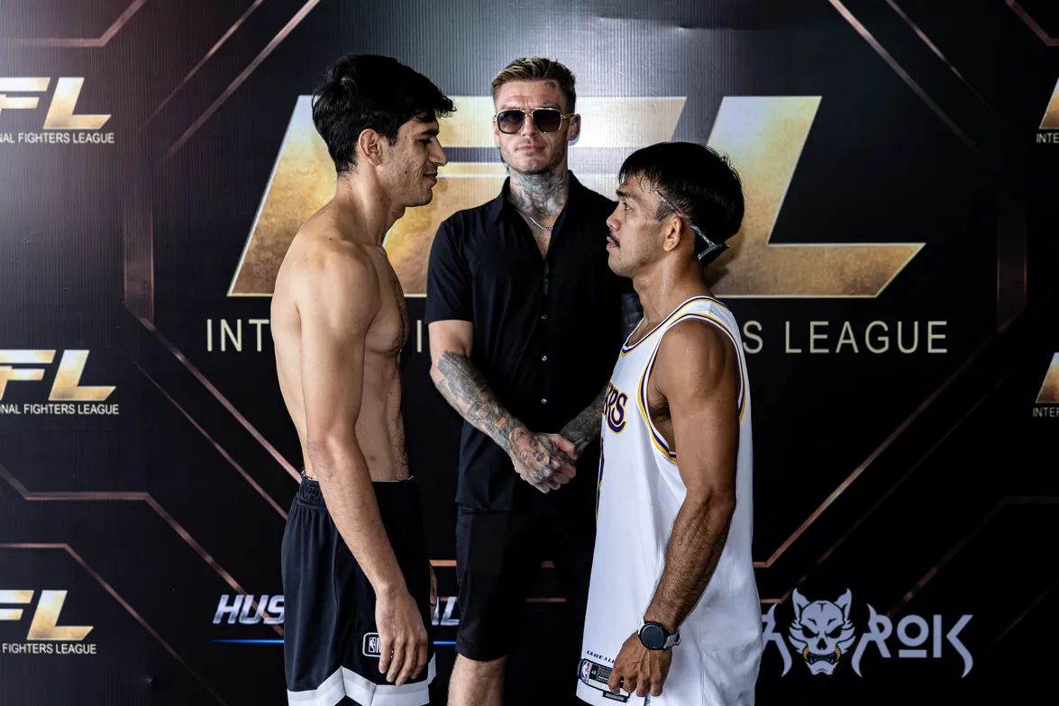 คู่ที่ 6 เผชิญหน้า: Daraek (มุมแดง) และ Hamid Boughanem (มุมน้ำเงิน)